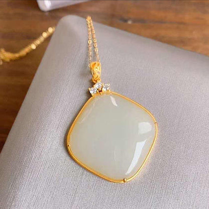 Vintage Handmade Gold Necklace