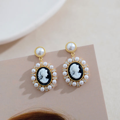 Vintage Handmade Pearl Earring