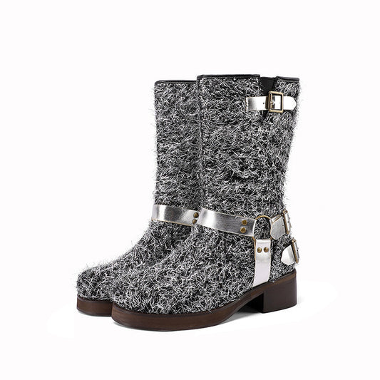 Vintage Inspired Orthopedic Boots
