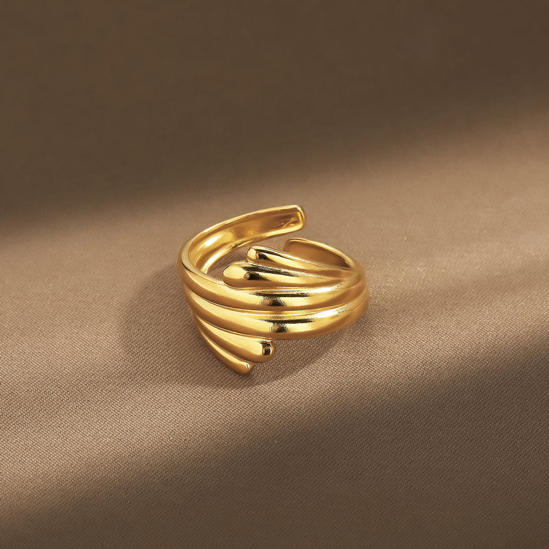 Beautiful Gold Ring with Unique Style