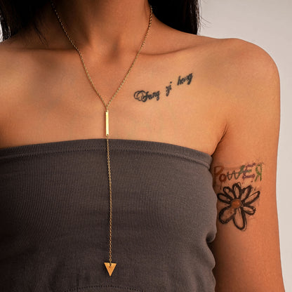 Beautiful Gold Necklace with Unique Style