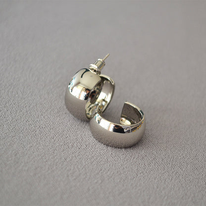 Delicate Artisan Silver Earring