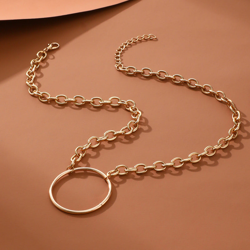 Beautiful Gold Necklace with Unique Style