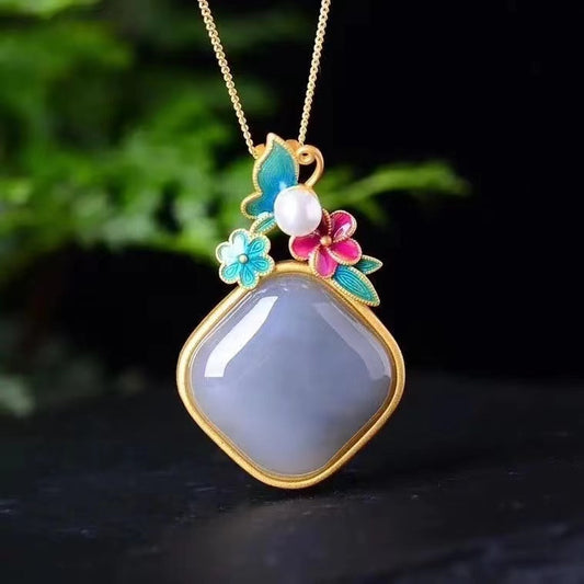 Vintage Handmade Silver Necklace