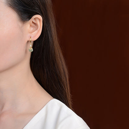 Delicate Artisan Silver Earring