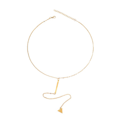 Beautiful Gold Necklace with Unique Style