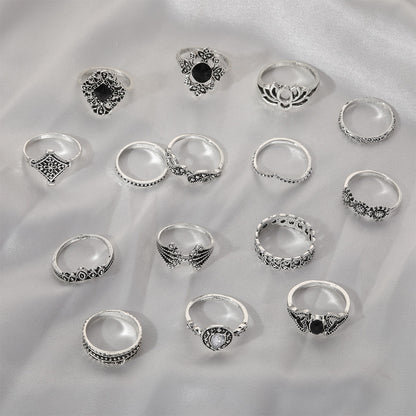 Beautiful Silver Set with Unique Style