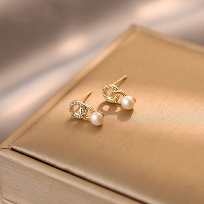 Delicate Artisan Pearl Earring