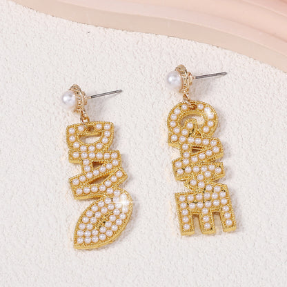 Vintage Handmade Pearl Earring