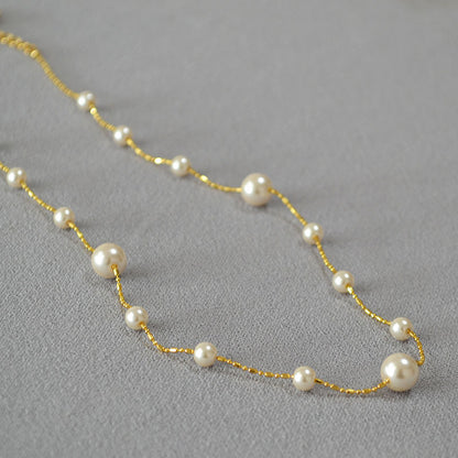 Romantic Pearl Necklace for Special Moments