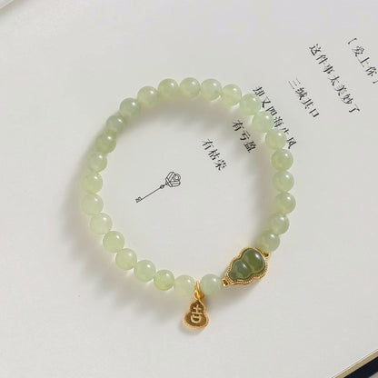 Delicate Artisan Gold Bracelet