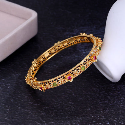Delicate Artisan Gold Bracelet