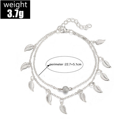 Beautiful Pearl Anklet with Unique Style