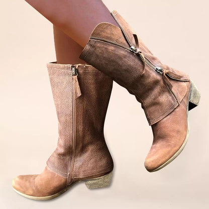 Chic Orthopedic Boots with Unique Design