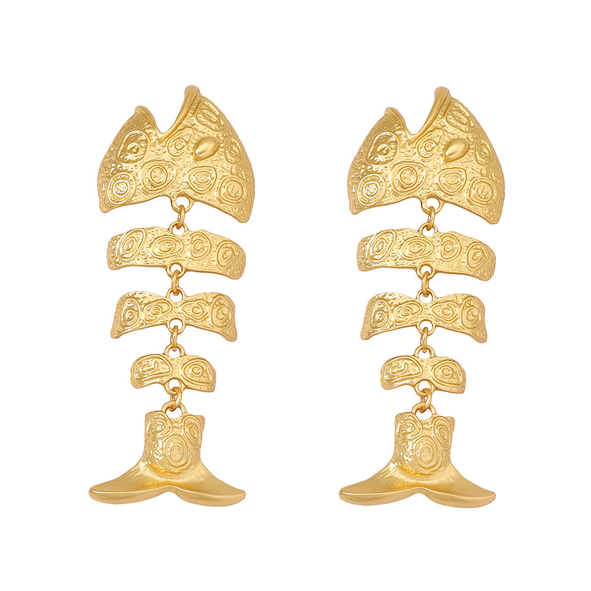 Beautiful Gold Earring with Unique Style