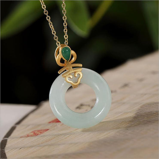 Vintage Handmade Gold Necklace
