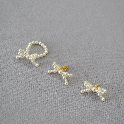 Vintage Handmade Silver Earring