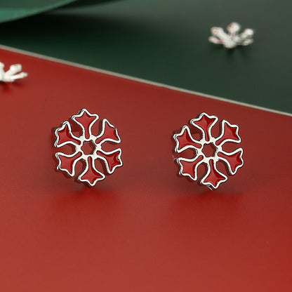 Vintage Handmade Silver Earring