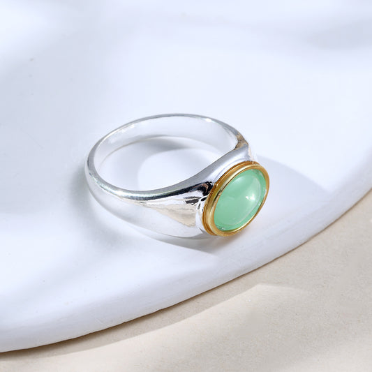 Delicate Artisan Gold Ring