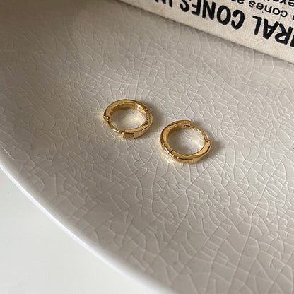 Vintage Handmade Gold Earring