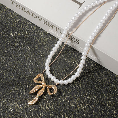 Vintage Handmade Pearl Necklace