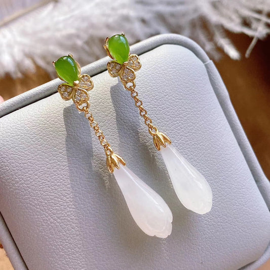 Delicate Artisan Silver Earring