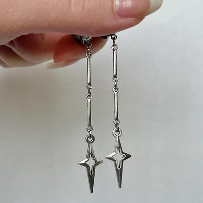 Vintage Handmade Silver Earring
