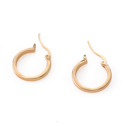 Delicate Artisan Gold Earring