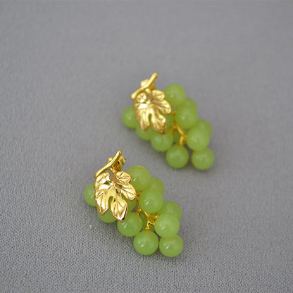 Vintage Handmade Gold Earring