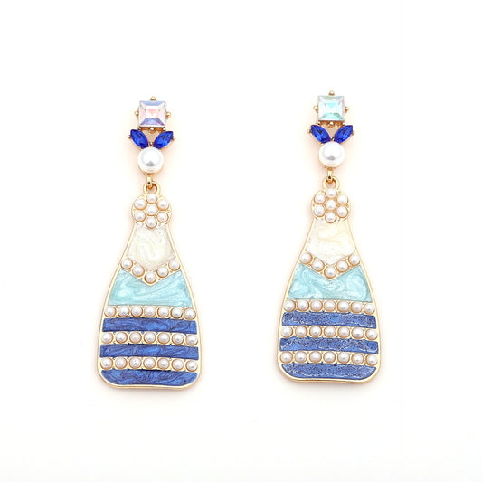 Delicate Artisan Pearl Earring
