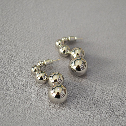 Beautiful Silver Earring with Unique Style