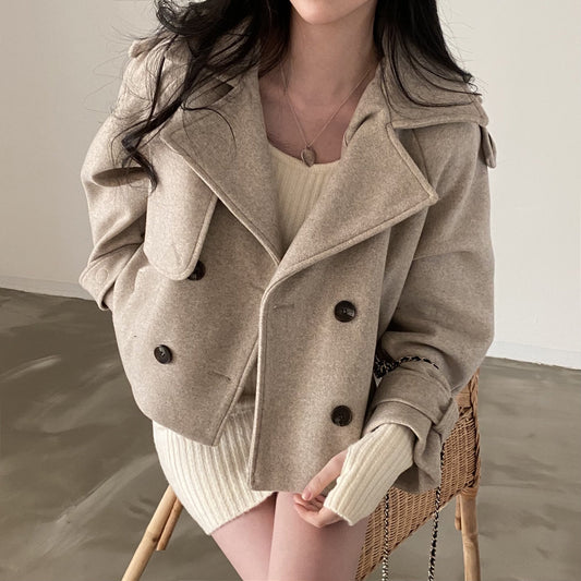 JO | Oversized jacket with buttons for women