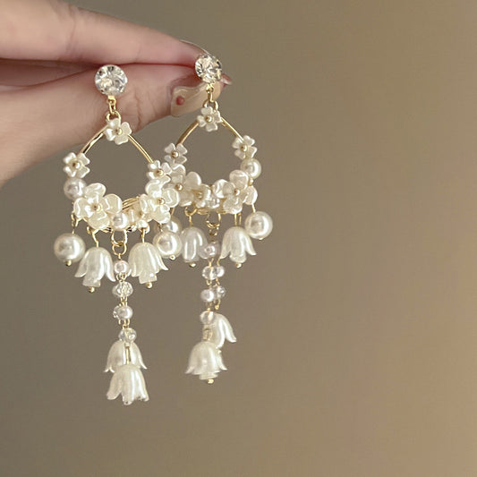 Vintage Handmade Pearl Earring