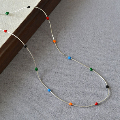 Classic Silver Necklace with Timeless Appeal