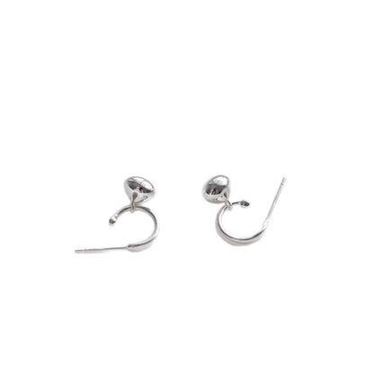 Classic Silver Earring with Timeless Appeal