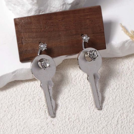 Classic Silver Earring with Timeless Appeal