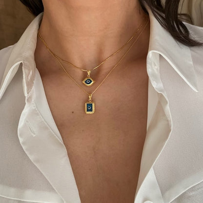 Vintage Handmade Gold Necklace