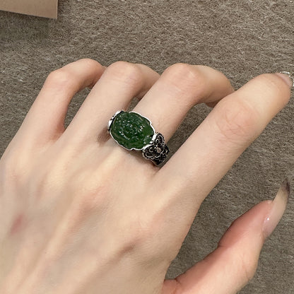 Romantic Silver Ring for Special Moments