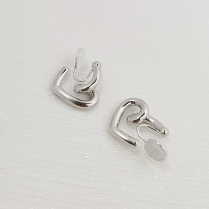 Vintage Handmade Silver Earring