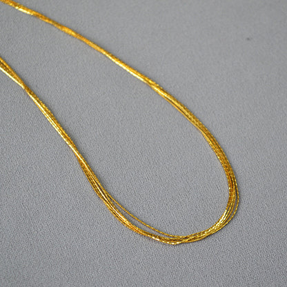 Beautiful Gold Necklace with Unique Style