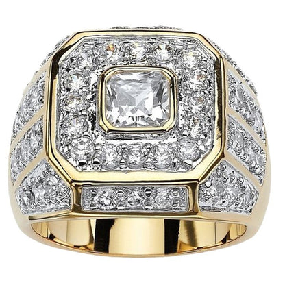 Delicate Artisan Gold Ring