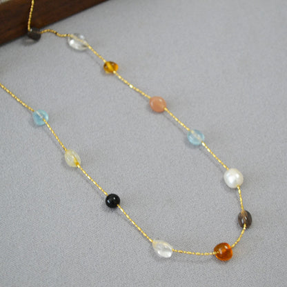 Delicate Artisan Pearl Necklace