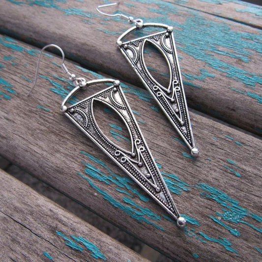 Delicate Artisan Silver Earring