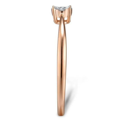 Delicate Artisan Gold Ring