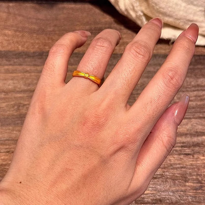 Romantic Gold Ring for Special Moments