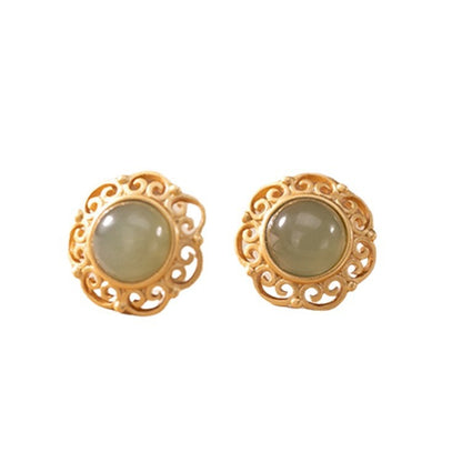 Vintage Handmade Silver Earring