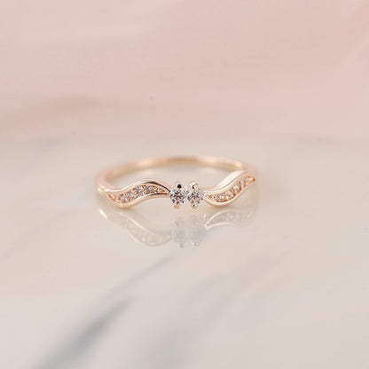 Delicate Artisan Silver Ring