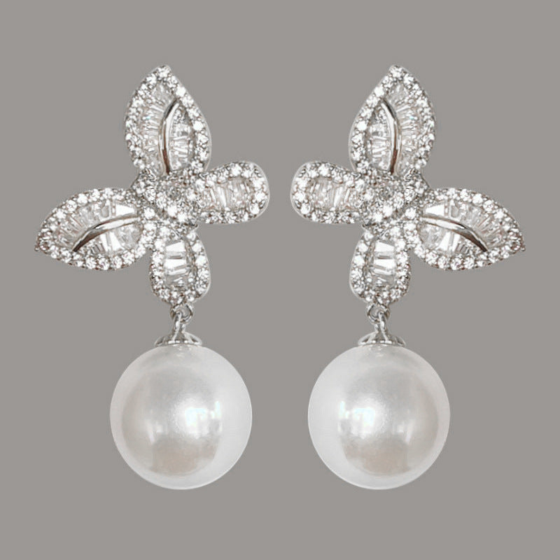 Vintage Handmade Pearl Earring
