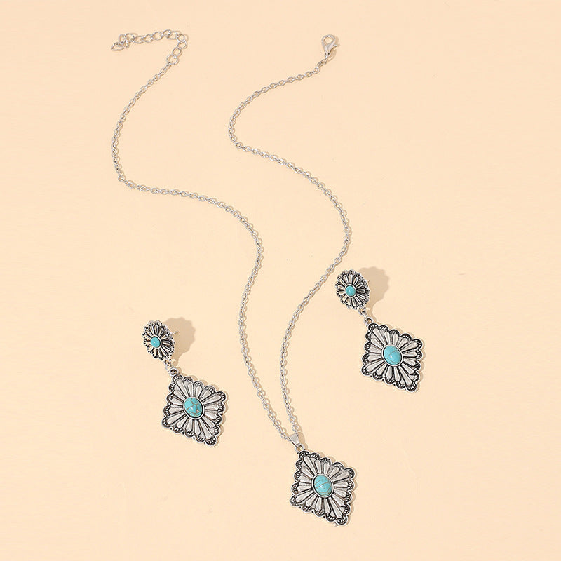 Delicate Artisan Silver Set