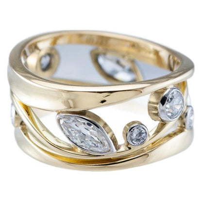 Beautiful Gold Ring with Unique Style